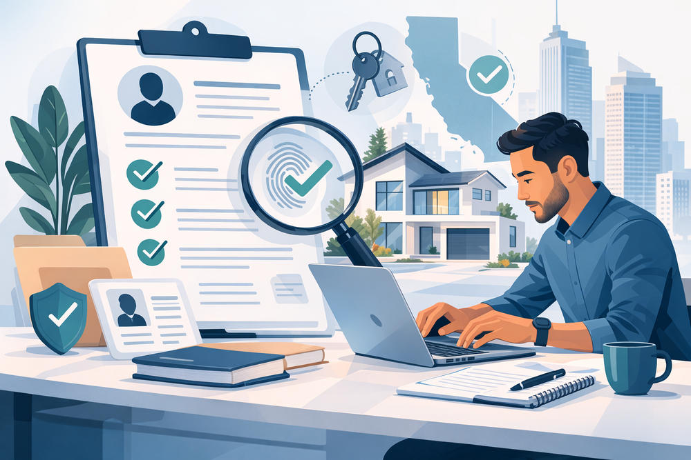 California Real Estate Agent Pre-License: Background Check Requirements (2026)