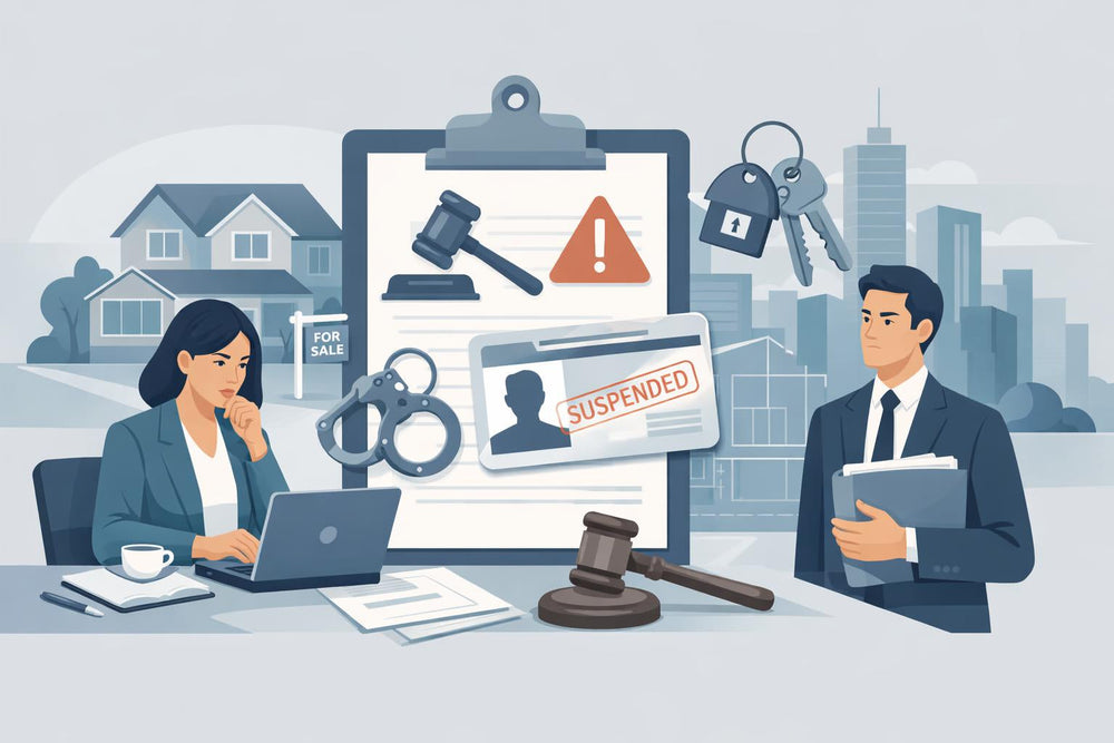 California Real Estate Agent: License Suspension and Disciplinary Actions Explained (2026)