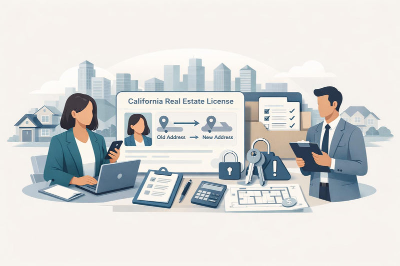 California Real Estate Agent: Address Change on Your License - Process and Requirements (2026)
