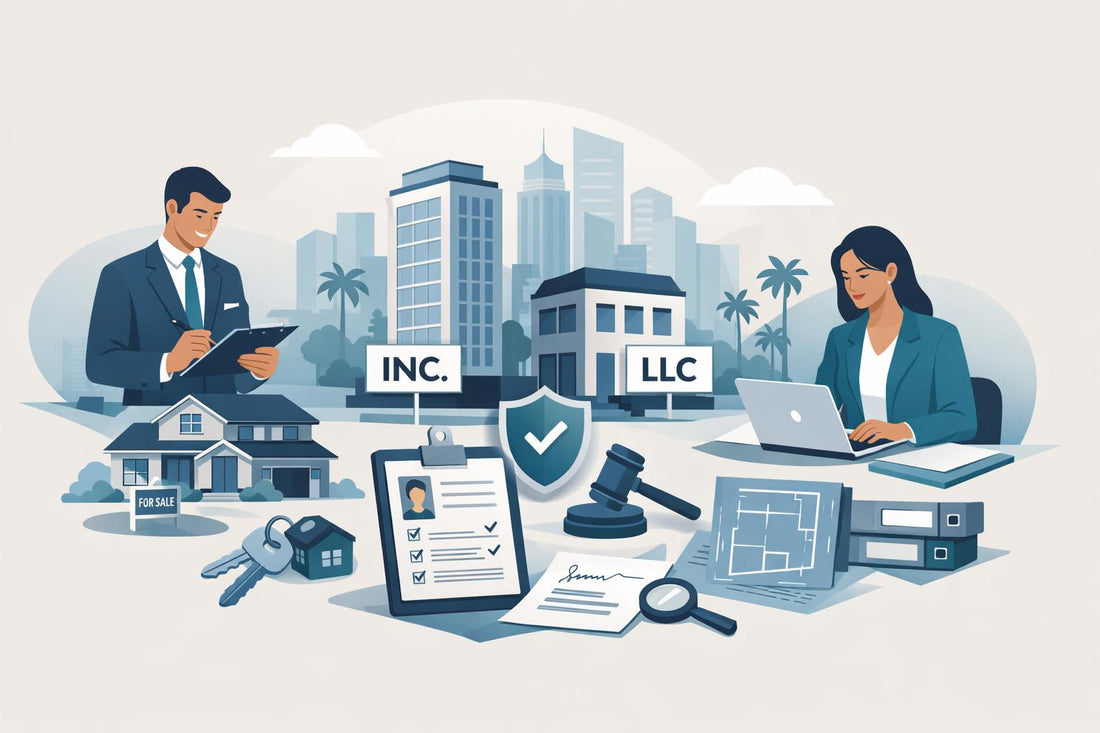 California Real Estate Agent: Business Entity License - Corporation and LLC Requirements (2026)