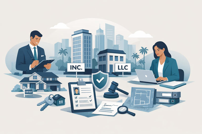 California Real Estate Agent: Business Entity License - Corporation and LLC Requirements (2026)