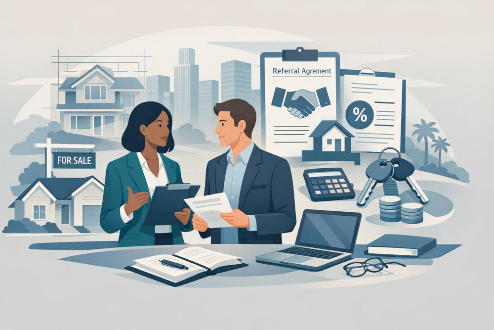 California Real Estate Agent: Working as a Referral Agent and Referral Fee Rules (2026)