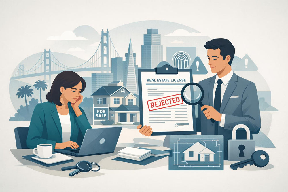 California Real Estate Agent: License Application Rejection - Common Reasons and How to Fix (2026)