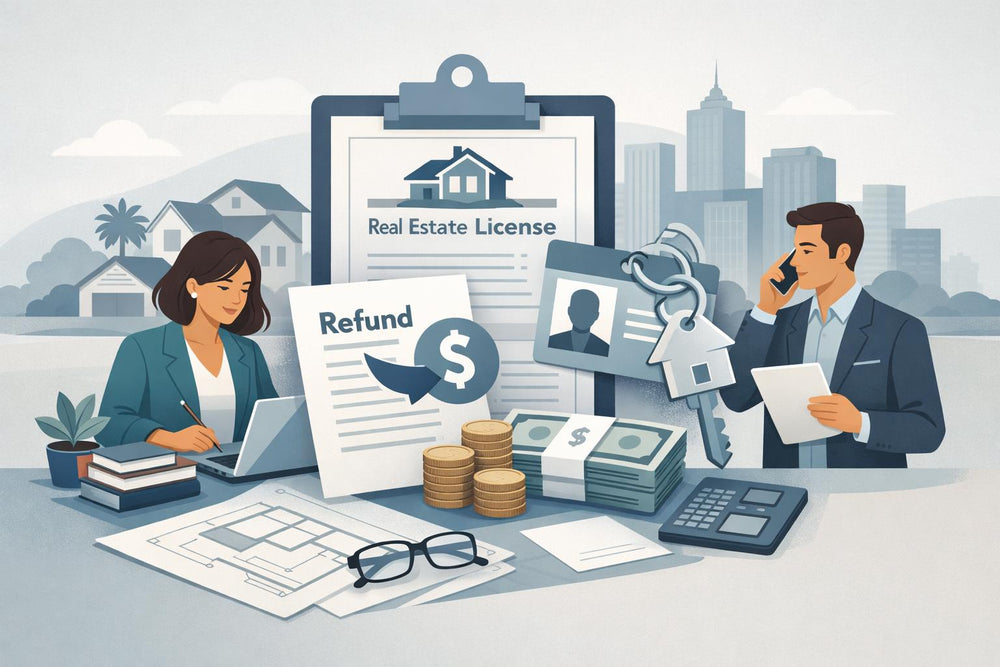 California Real Estate Agent: License Application Fee Refund and Withdrawal Process (2026)