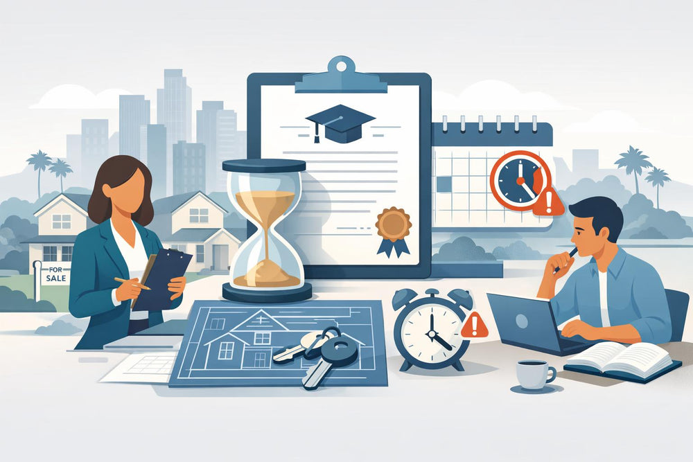 California Real Estate Agent: Pre-Licensing Course Expiration and Validity Period (2026)