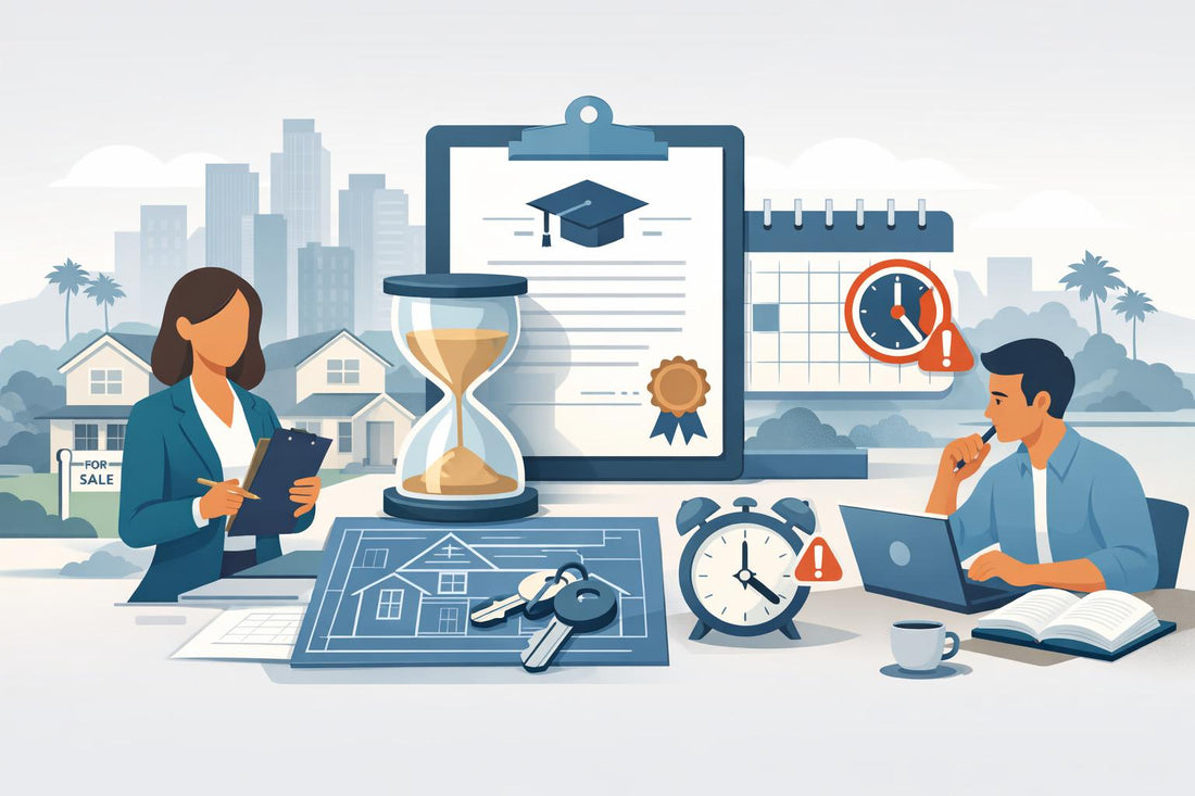 California Real Estate Agent: Pre-Licensing Course Expiration and Validity Period (2026)
