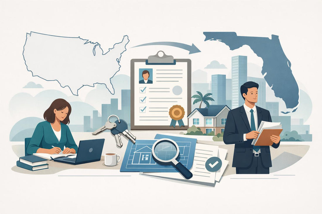 Florida Real Estate Sales Associate: Out-of-State License Transfer Process (2026)