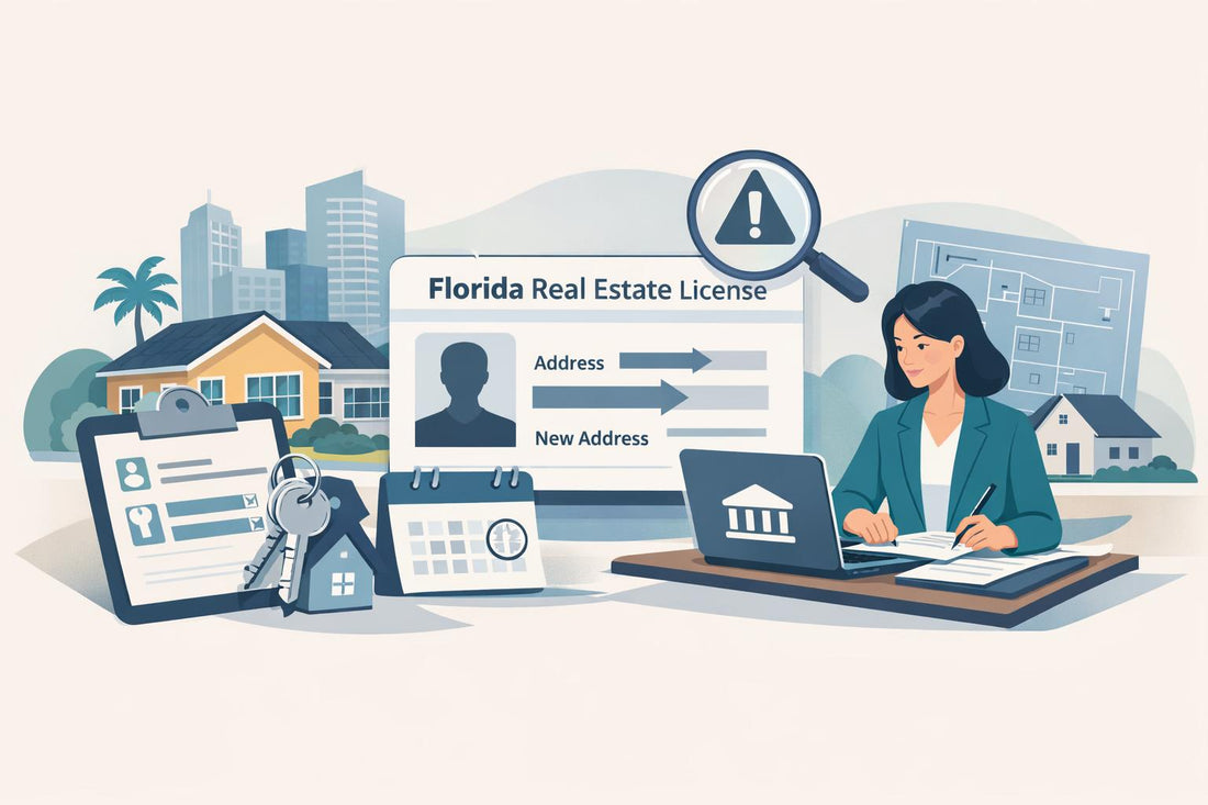 Florida Real Estate License: Address Change Requirements (2026)