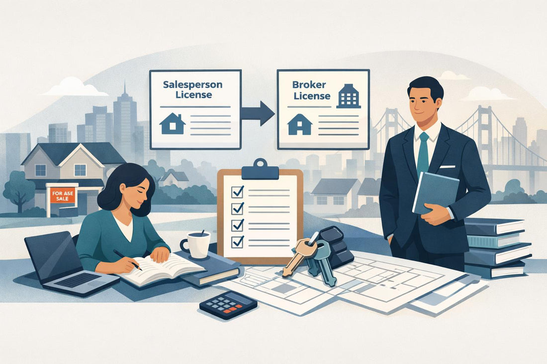 California Real Estate Broker: Converting Your Salesperson License to Broker License Mid-Career (2026)