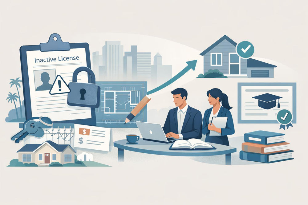 Florida Real Estate License: Involuntary Inactive Status and Reinstatement (2026)