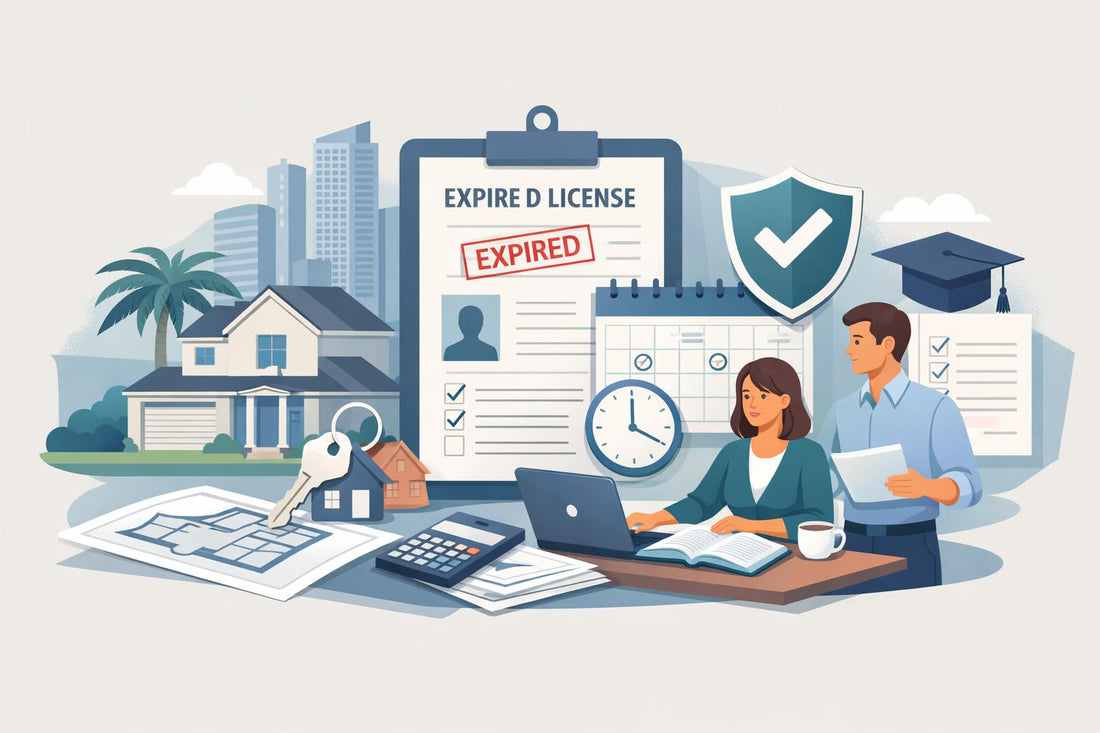 Florida Real Estate License: Expired License Reactivation Process and Requirements (2026)
