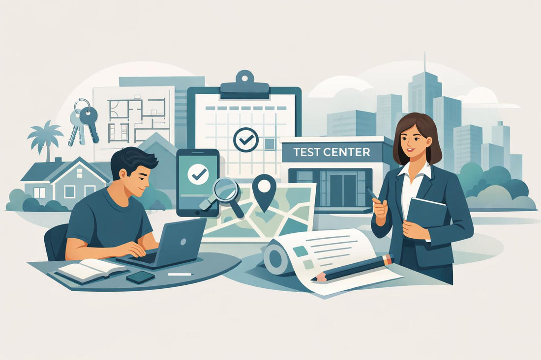 Florida Real Estate License: Exam Scheduling Process and Testing Center Locations (2026)