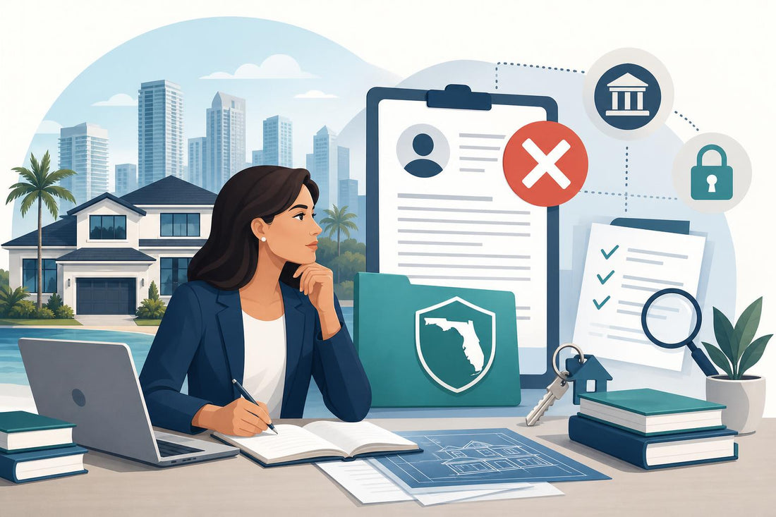Florida Real Estate License: DBPR Application Rejection Reasons and Appeal Process (2026)