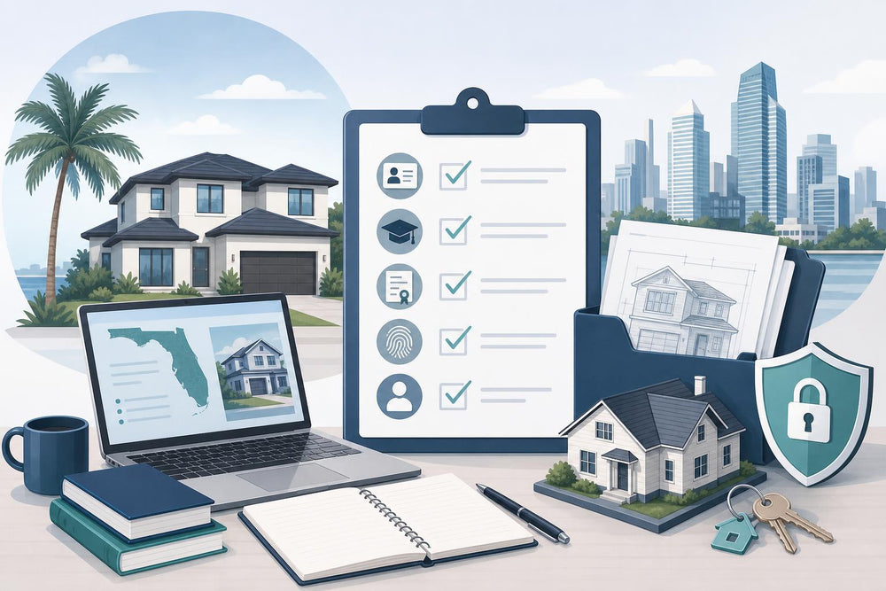 Florida Real Estate License: Complete Application Checklist and Required Documents (2026)