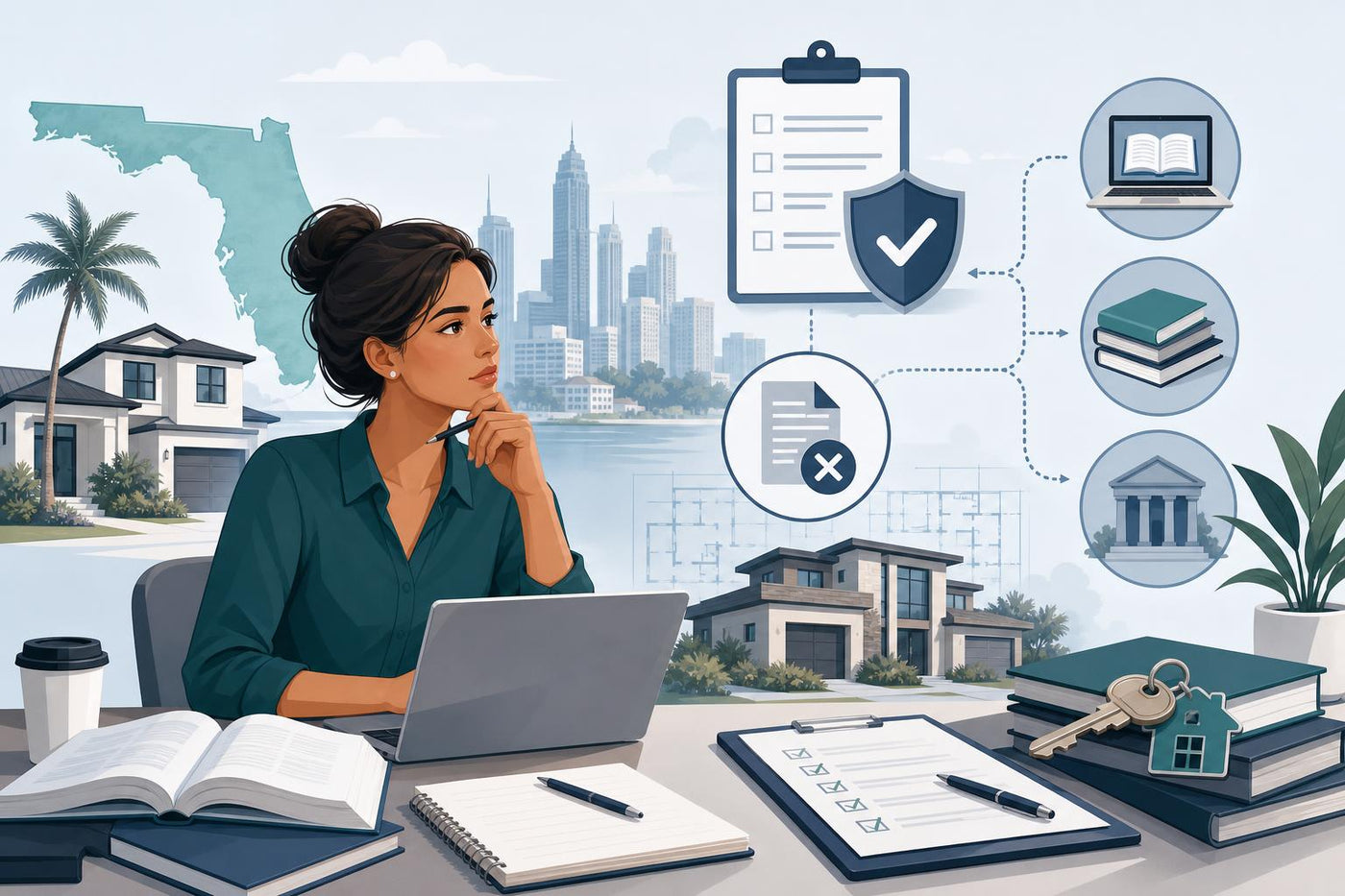 Florida Real Estate License: Exam Failure After Course Completion Expiration and Reinstatement Options (2026)