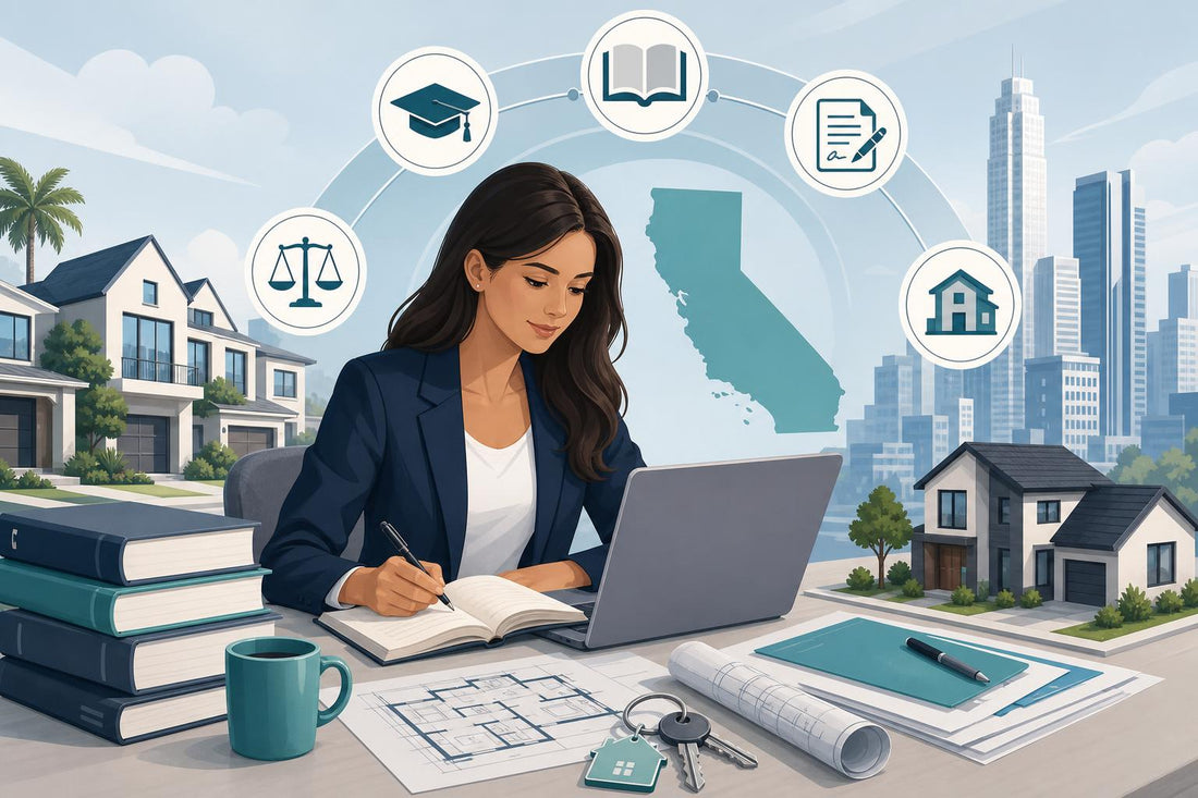 California Real Estate Broker: Course-by-Course Education Requirements Breakdown (2026)
