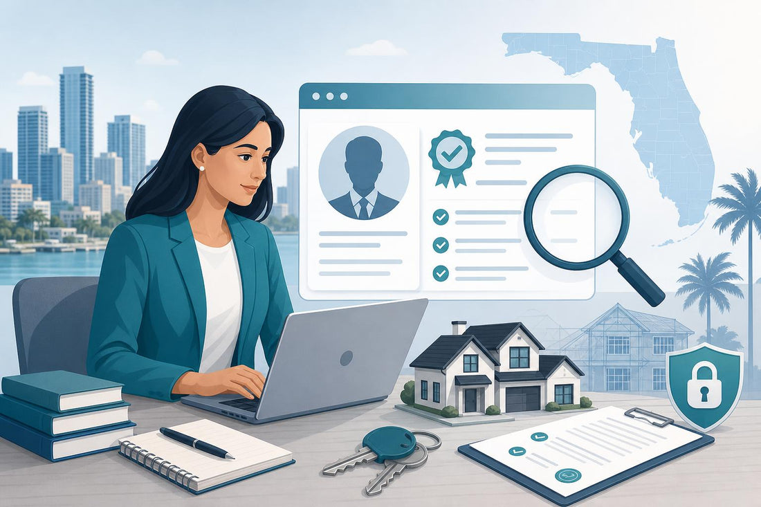 Florida Real Estate Sales Associate: DBPR License Lookup and Verifying Agent Credentials (2026)