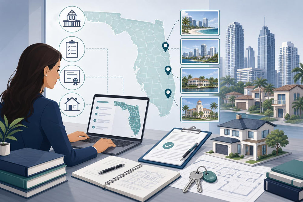 Florida Real Estate License: County-Specific Licensing Requirements and Local Registration (2026)