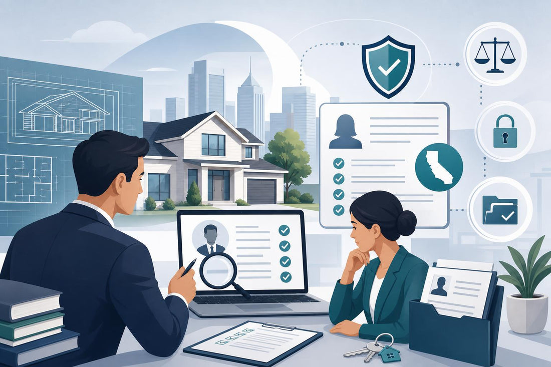 California Real Estate Broker: How to Conduct Pre-Hire Background Checks on Prospective Agents Legally (2026)