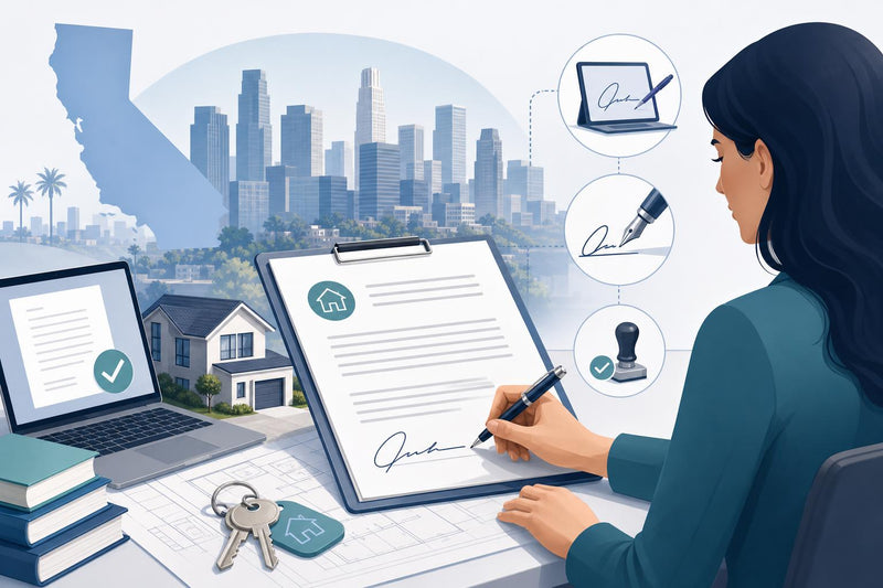 California Real Estate Agent: License Application Signature Requirements - Electronic, Wet, and Notarization Rules (2026)