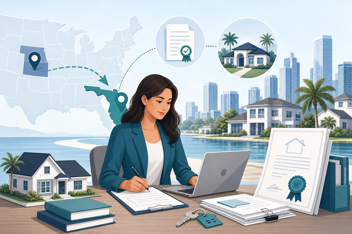 Florida Real Estate License: Transfer from Another State Reciprocity and Mutual Recognition (2026)