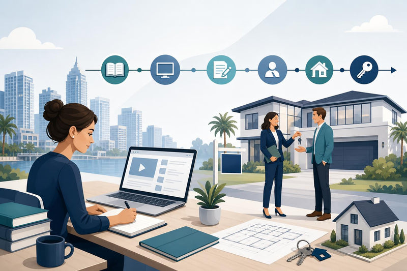 Florida Real Estate License: Complete Timeline from Enrollment to First Transaction (2026)