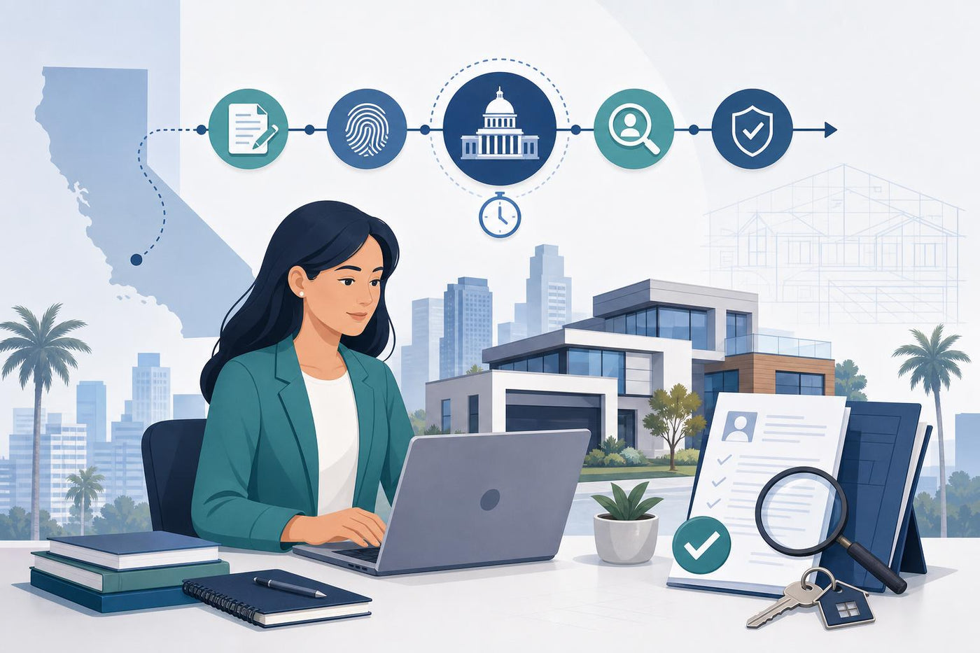 California Real Estate Agent: License Application Background Check Timeline and FBI Processing Delays (2026)