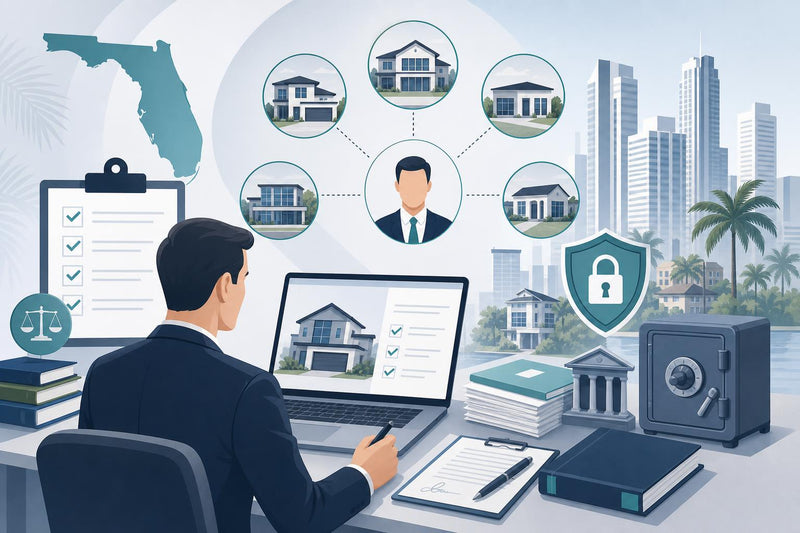 Florida Real Estate Broker: Registering Multiple Business Entities Under One Qualifying Broker (2026)