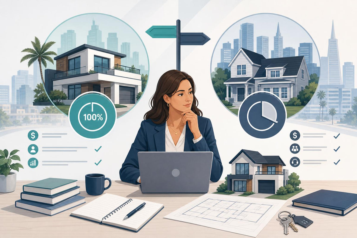 California Real Estate Agent: Choosing Between 100% Commission Brokerages and Traditional Splits (2026)
