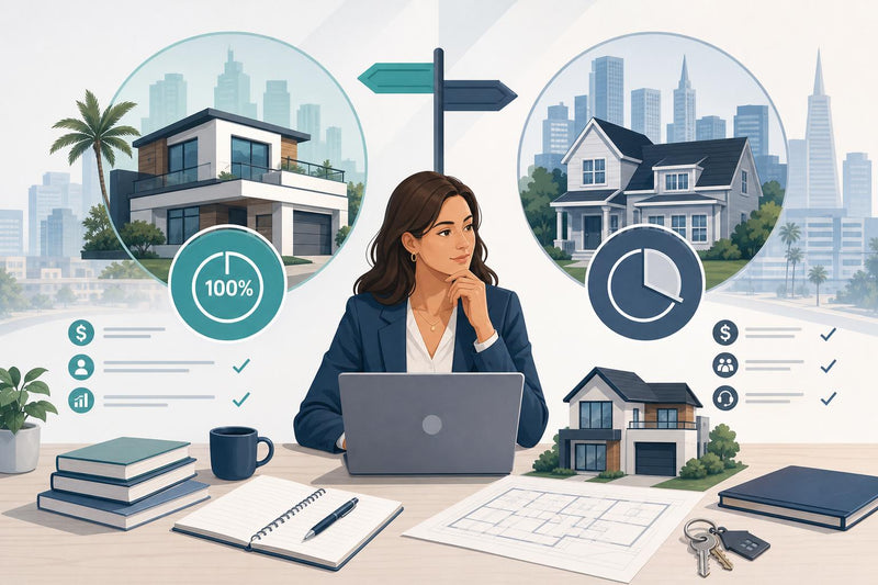 California Real Estate Agent: Choosing Between 100% Commission Brokerages and Traditional Splits (2026)