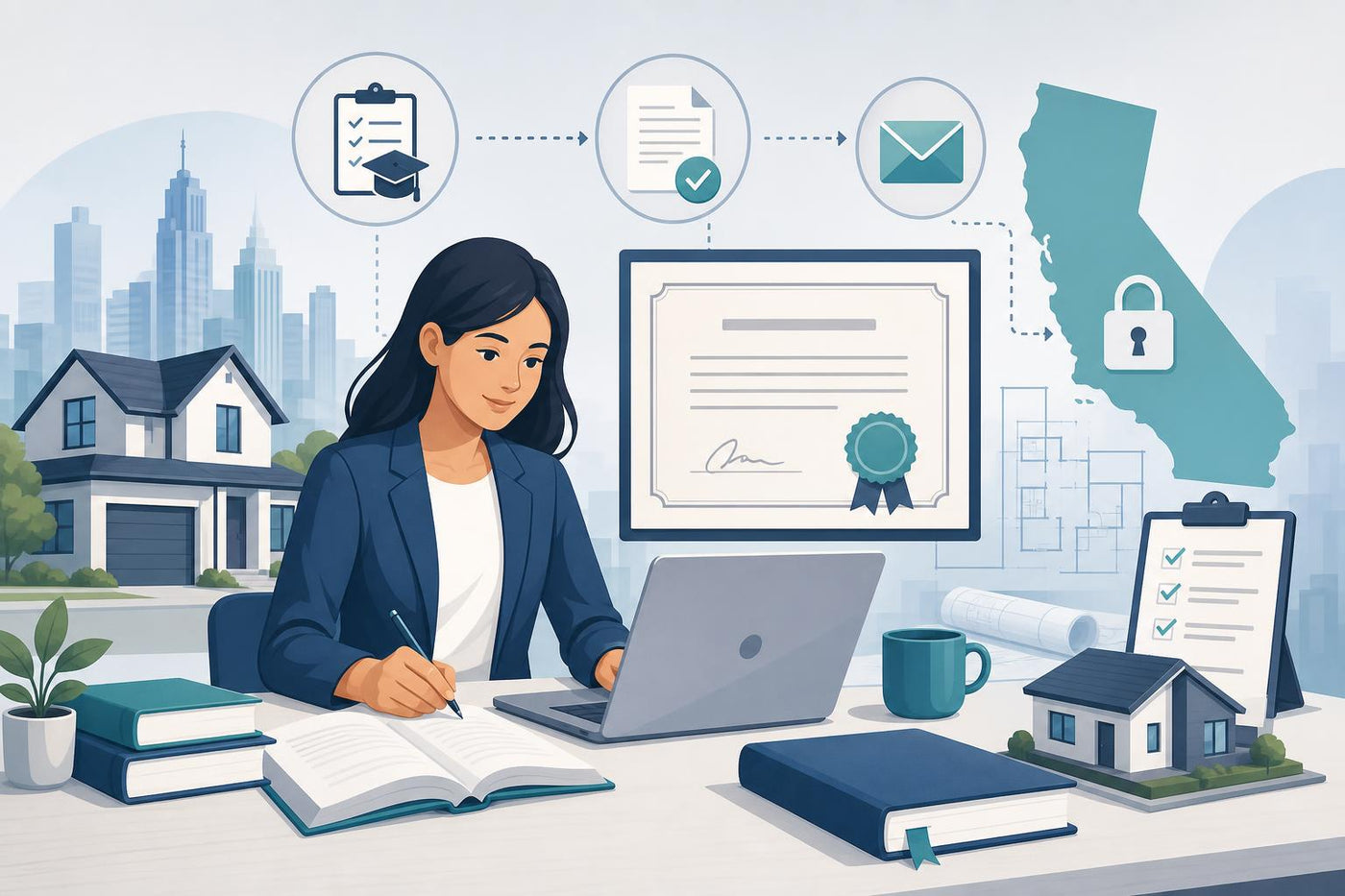California Real Estate Agent: Pre-Licensing Course Certificate Issuance - How to Obtain and Submit to DRE (2026)