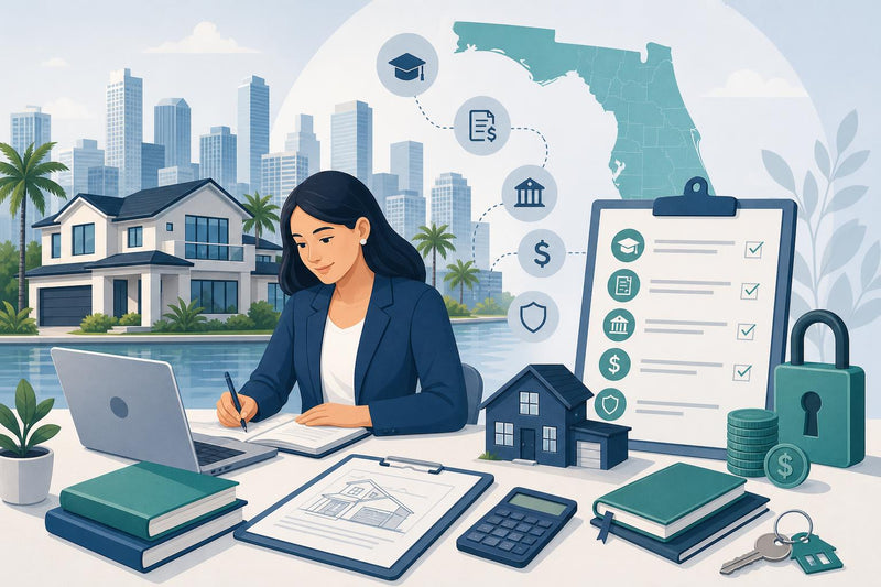 Florida Real Estate License: Total Cost Breakdown Including Hidden Fees and First-Year Expenses (2026)