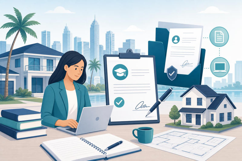 Florida Real Estate License: DBPR Course Completion Affidavit and Instructor Certification Requirements (2026)