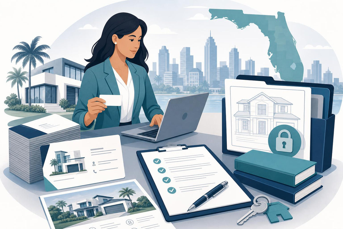 Florida Real Estate Sales Associate: Required Business Cards, Marketing Materials, and Advertising Disclosures (2026)