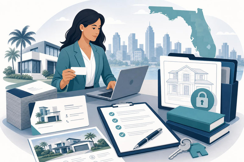 Florida Real Estate Sales Associate: Required Business Cards, Marketing Materials, and Advertising Disclosures (2026)